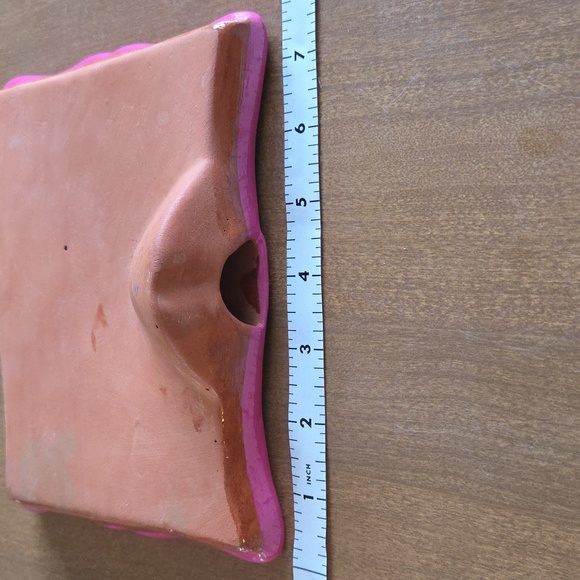 Colorful Hand-Painted Ceramic Frame - Picture 3 of 5